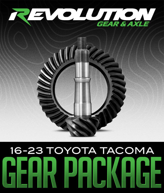 Revolution Gear and Axle’s Gear Package: 2016–2023 Toyota Tacoma