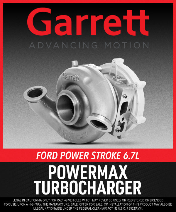 Garrett Motion PowerMax Turbocharger: Ford Power Stroke 6.7L