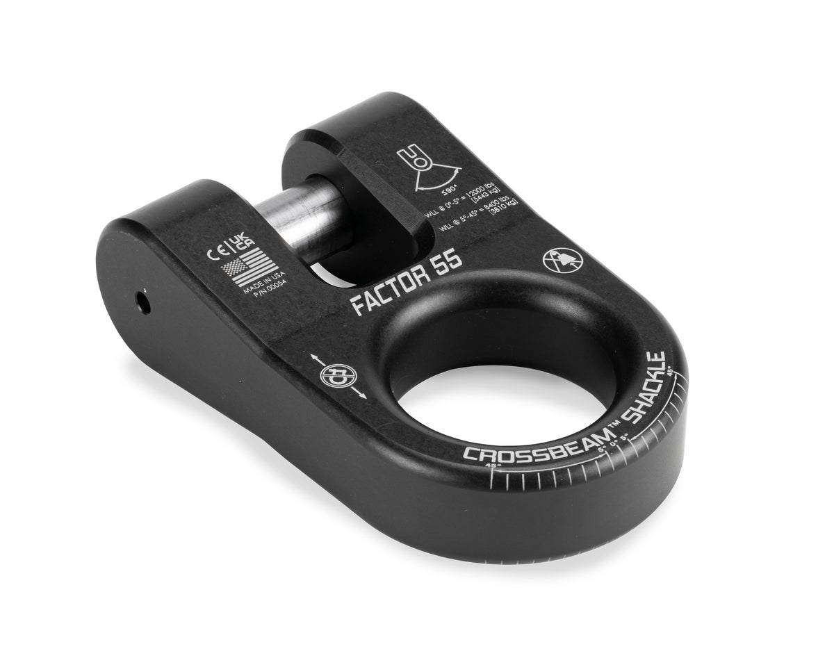 CROSSBEAM SHACKLE BLACK