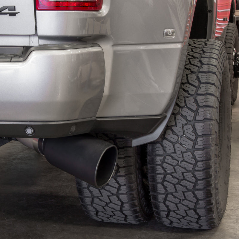 Banks Power 19-23 Dodge RAM Monster Exhaust 5.0in Single 6.7L CCLB DRW w/ SideKick Black Tip