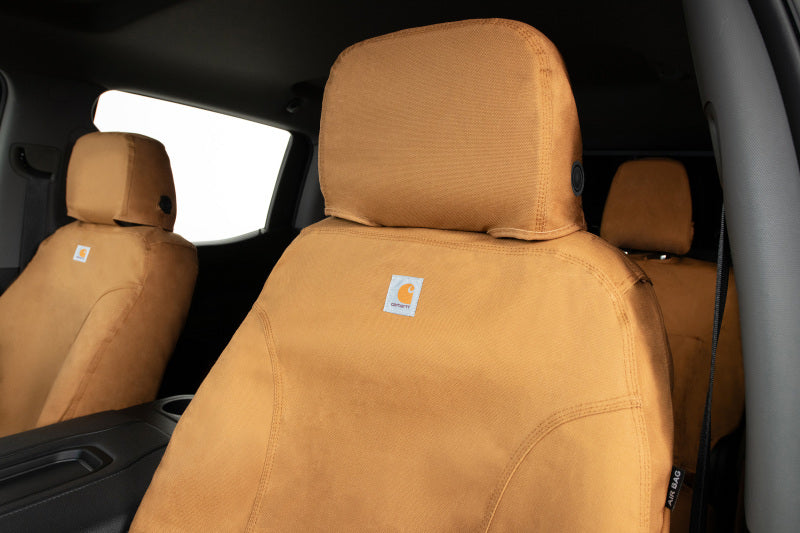 Covercraft 02 Dodge Ram Carhartt SeatSaver Custom Second Row Seat Covers - Brown