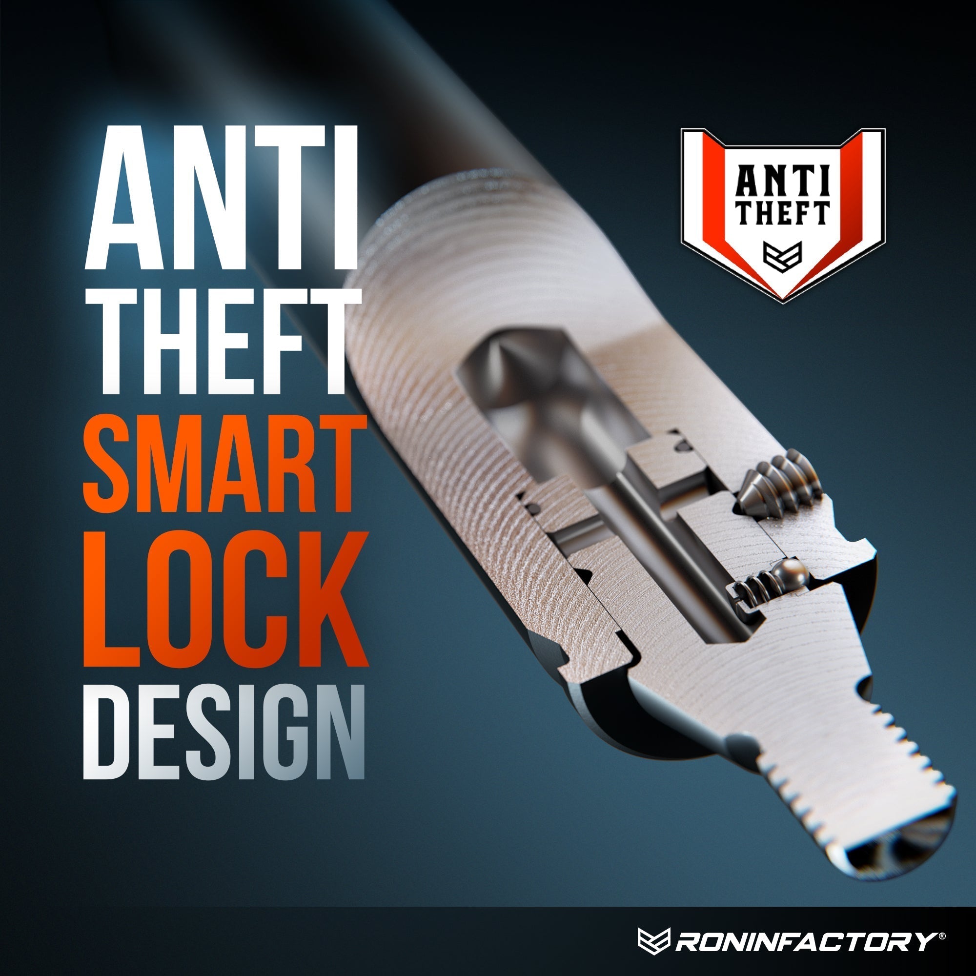 SMARTLOCK™ SHORT FLEXIBLE ANTENNA 12 INCH FOR FORD (NEW!)