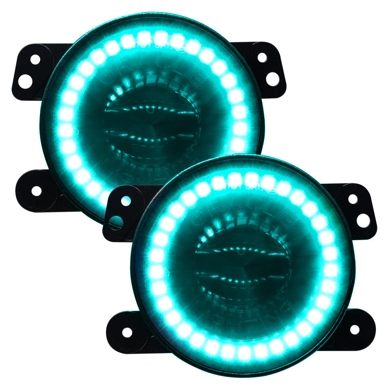Oracle Jeep Wrangler JK/JL/JT High Performance W LED Fog Lights - w/o Controller