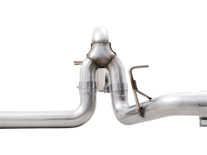 AWE Tuning 0FG 21+ Ford F150 Dual Split Rear Cat-Back Exhaust- 5in Diamond Black Tips