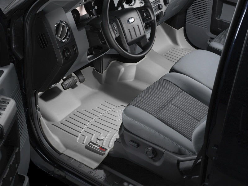 WeatherTech 11+ Ford F250/F350/F450/F550 Front Floorliner OTH - Grey