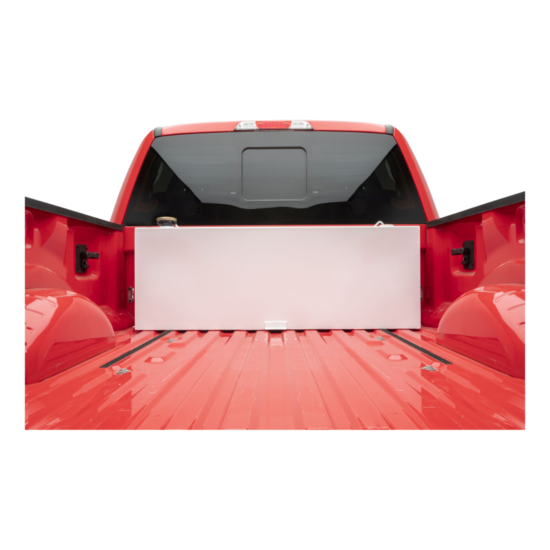 UWS White 45-Gallon Vertical Steel Transfer Tank Model ST-45-R-W