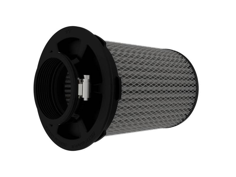 aFe MagnumFLOW air filters designed for high performance, featuring an inverted design for improved airflow and filtration.