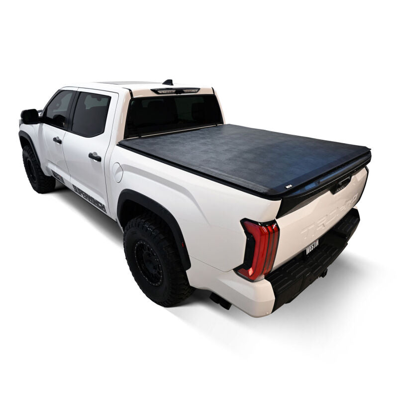Westin 22-24 Toyota Tundra 5.5ft. Bed Soft Roll Tonneau Cover - Black
