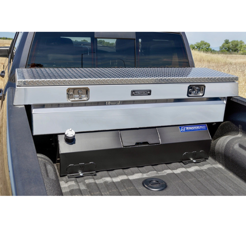 Transfer Flow 40 Gallon In-Bed Under Tool Box Auxiliary Diesel Fuel Tank System Model 0800117470