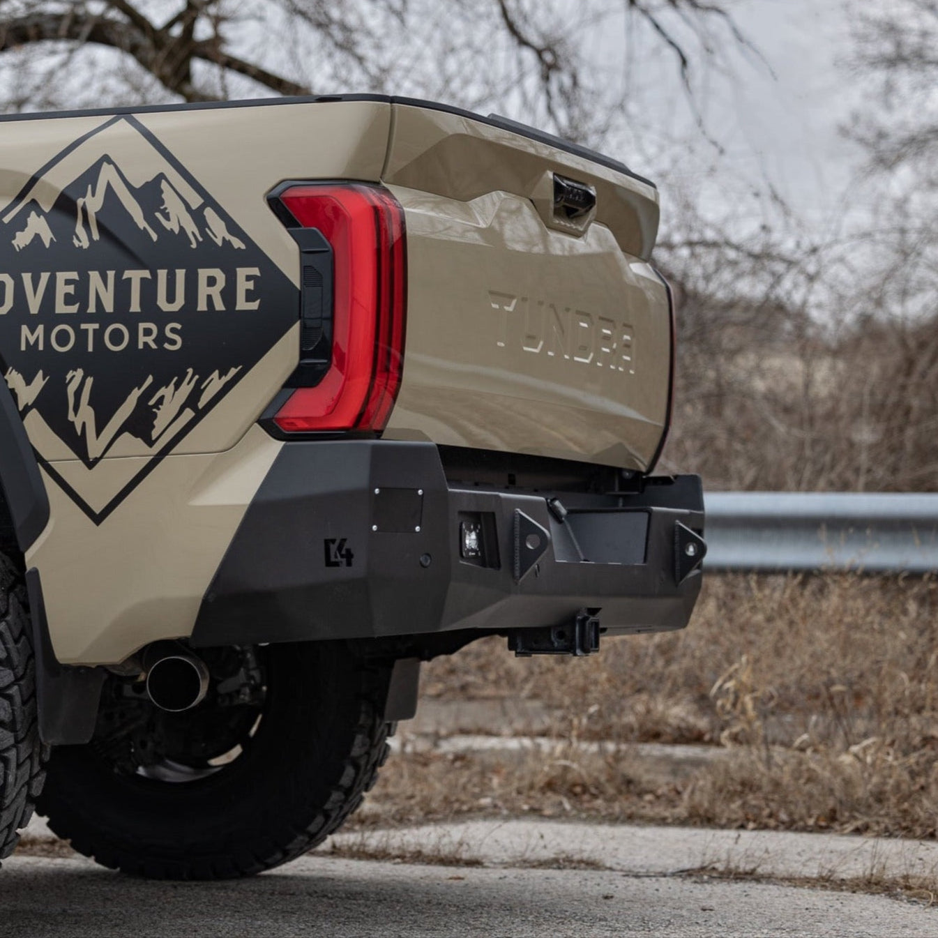 Tundra Overland Series Rear Bumper / 3rd Gen / 2022-2025