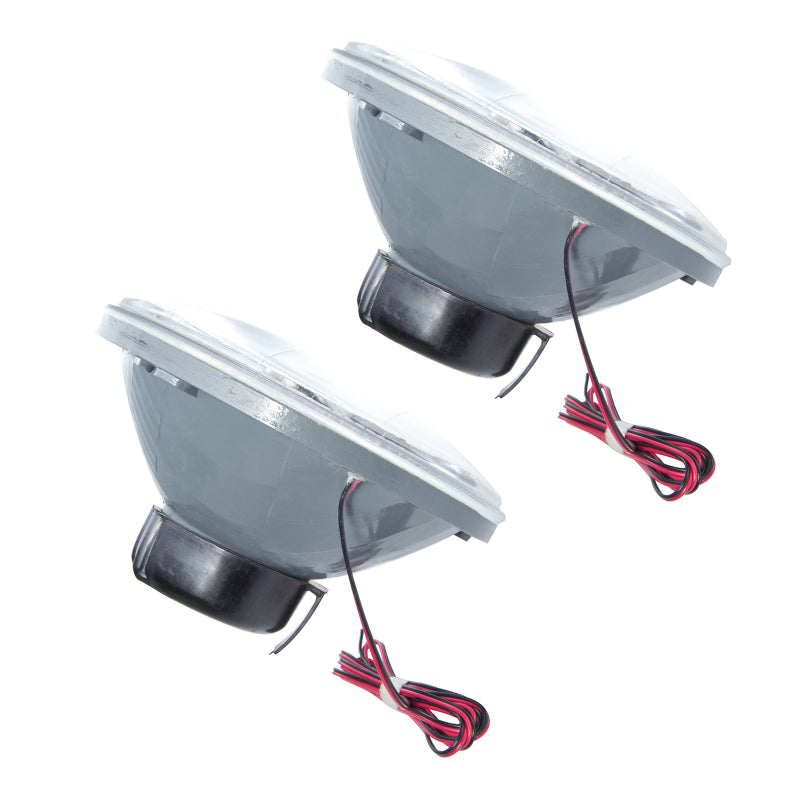 Oracle Lighting 97-06 Jeep Wrangler TJ Pre-Assembled LED Halo Headlights -UV/Purple