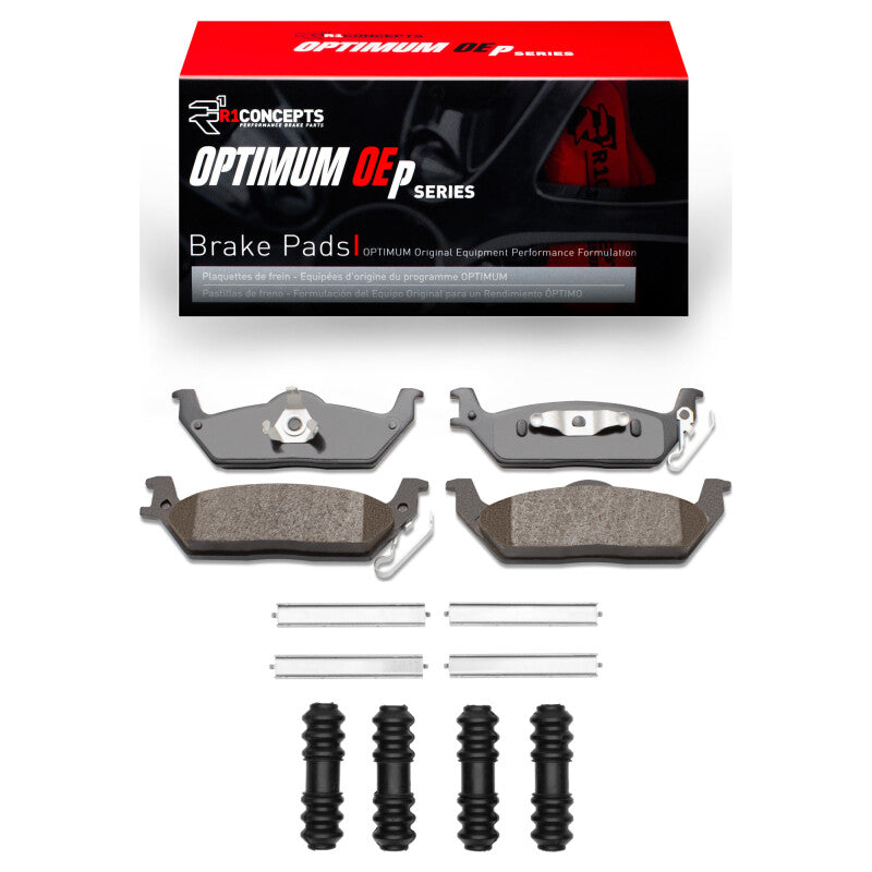 R1 10-11 Ford F-150 4WD Rear Optimum OE Pads & Hardware Kit