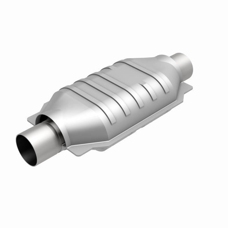 MagnaFlow Univ Cat Conv 2.5in Inlet/Outlet Center/Center Oval 12in Body L x 7in W x 16in Overall L