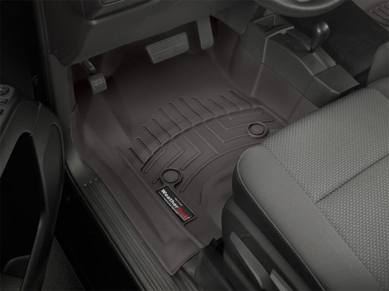 WeatherTech 14-18 Chevrolet Silverado 1500 Front FloorLiner - Cocoa