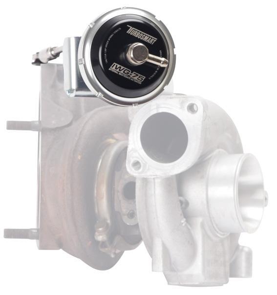 Turbosmart IWG75 Mitsubishi EVO 10 24 PSI Black Internal Wastegate Actuator