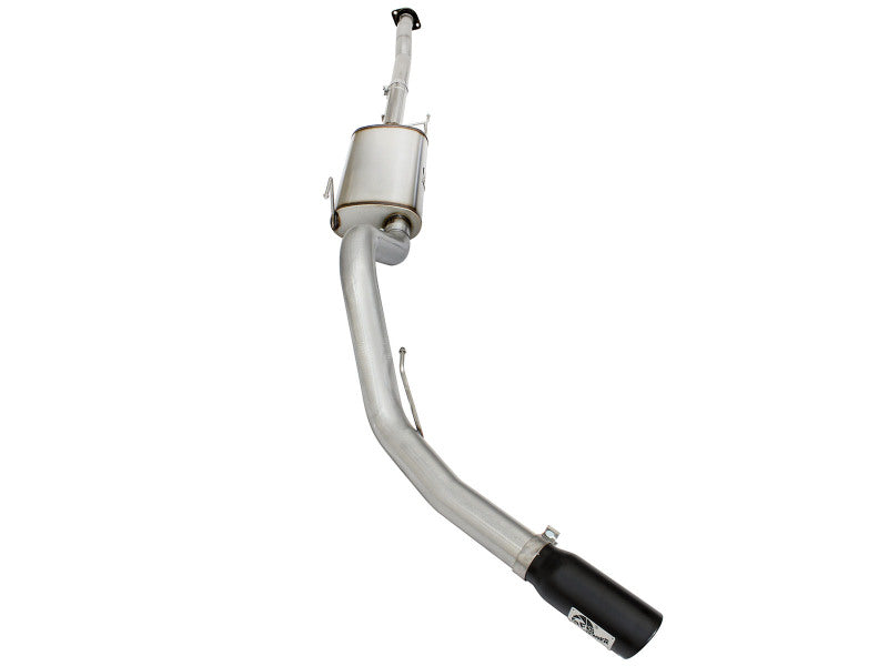 aFe MACH Force XP SS Exhaust 3in to 3.5in Cat-Back w/ Black Tip 15 Ford F-150 EcoBoost V6 2.7/3.5Ltt