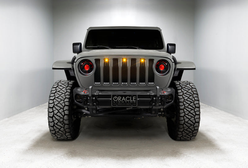 Oracle Oculus Bi-LED Projector Headlights for Jeep JL/Gladiator JT - w/ BC1 Controller