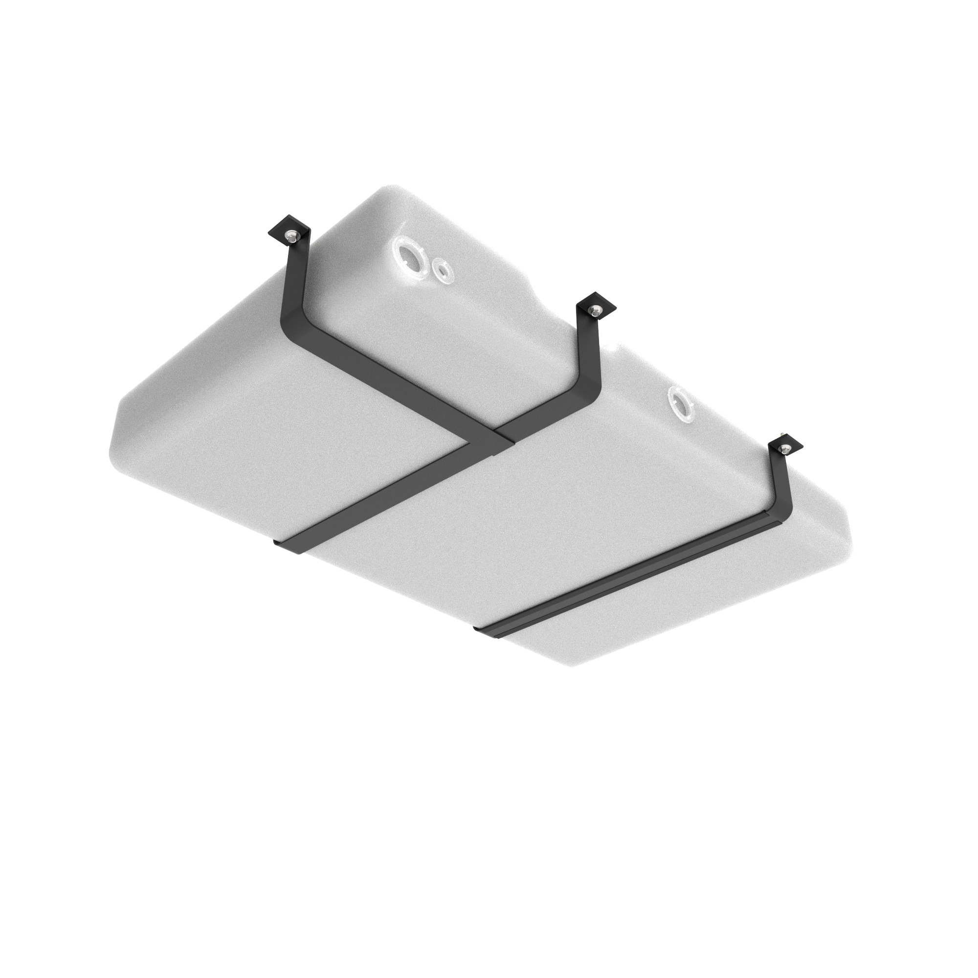 36-gallon undercarriage fresh and grey water tank for Ford 2013-2025 and Dodge/Ram Promaster 2500, 3500 models.