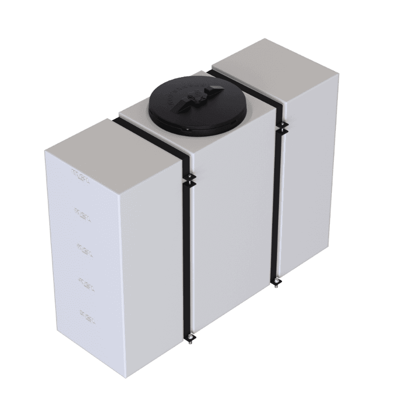 100 Gallon Slim Detail Tank With Straps "PRE ORDER LATE 2026"