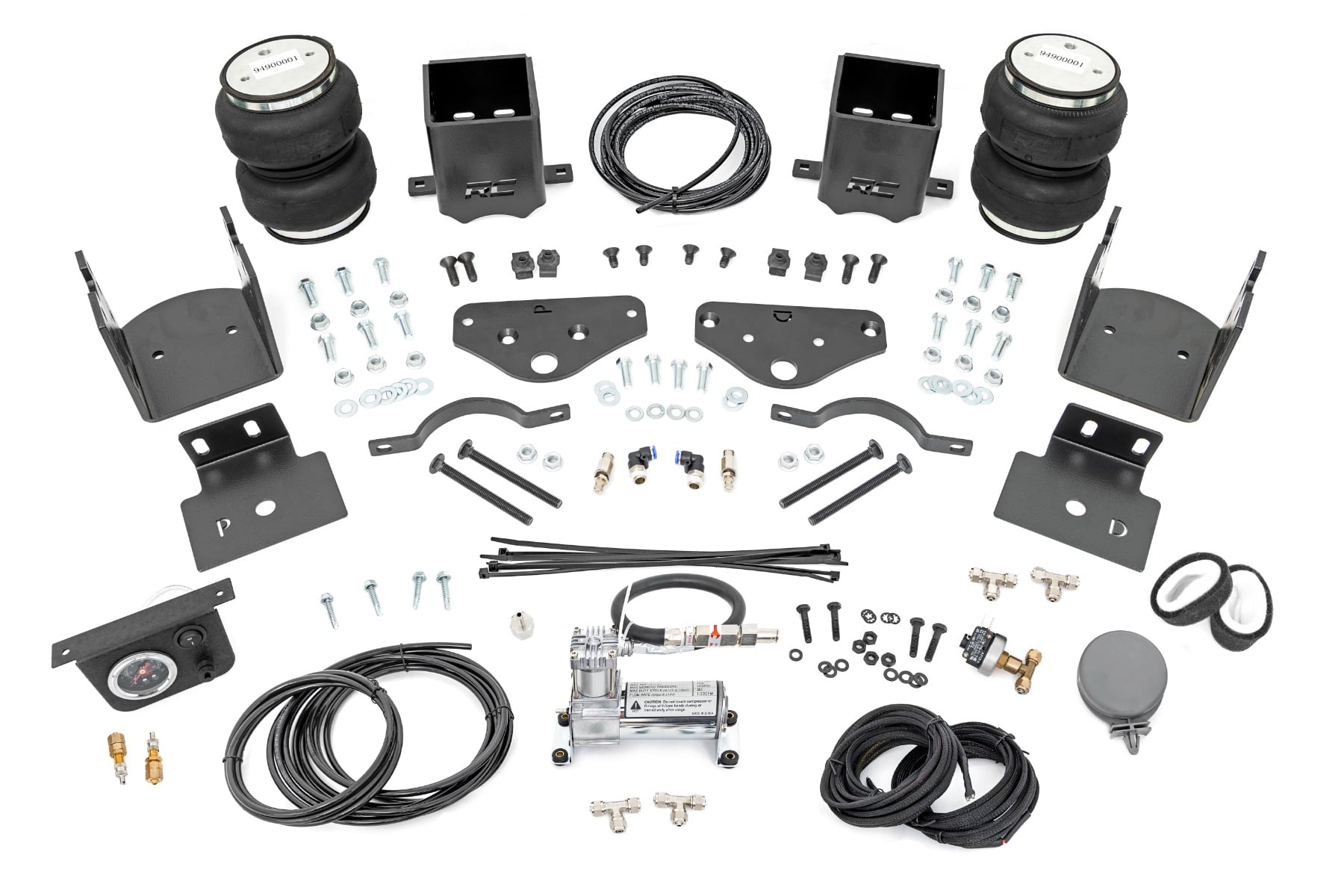Air Spring Kit w/compressor Ford F-250/F-350 Super Duty 4WD (2017-2022) Rough Country