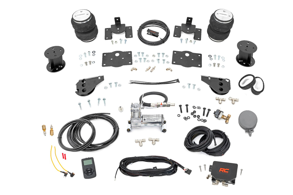 Air Spring Kit w/compressor Wireless Controller 6 Inch Lift Kit Ram 1500 (10-18 & Classic) Rough Country