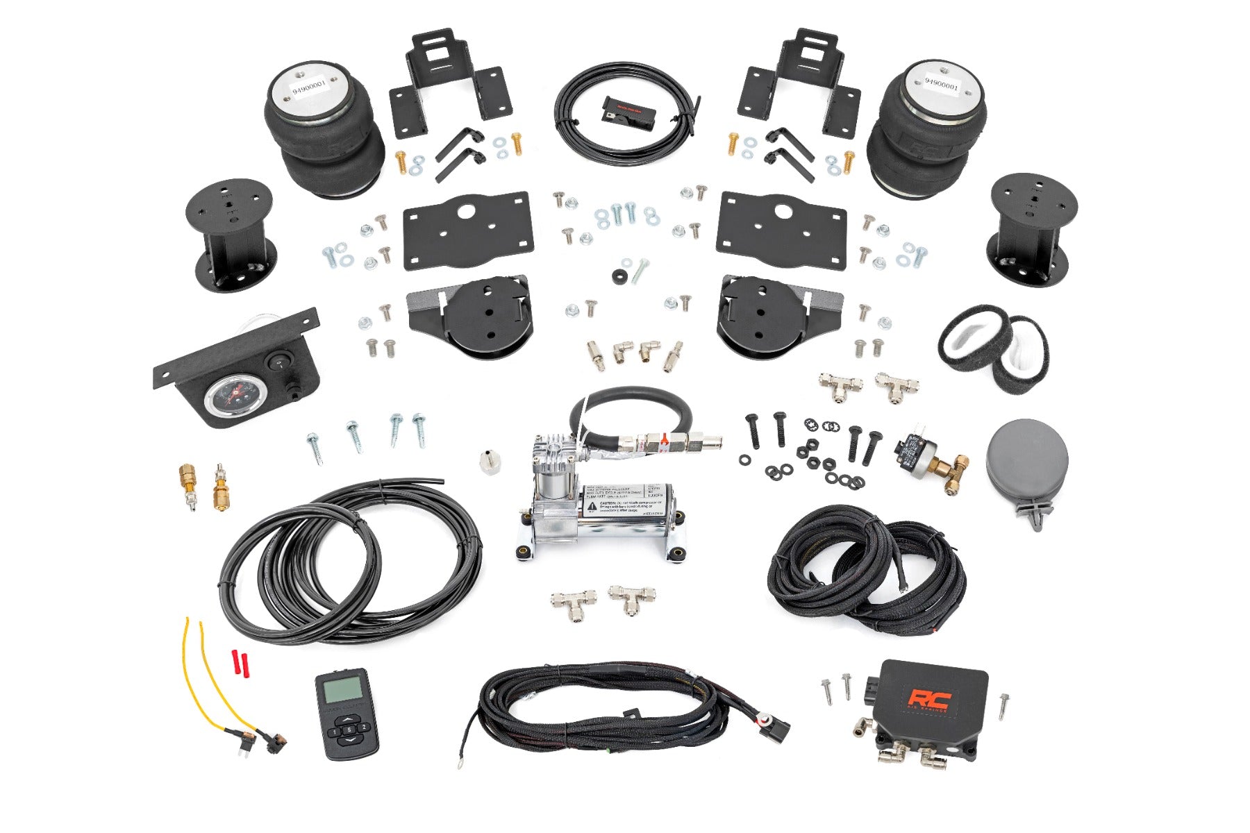 Air Spring Kit w/compressor Wireless Controller 6 Inch Lift Kit Ram 1500 (19-26) Rough Country
