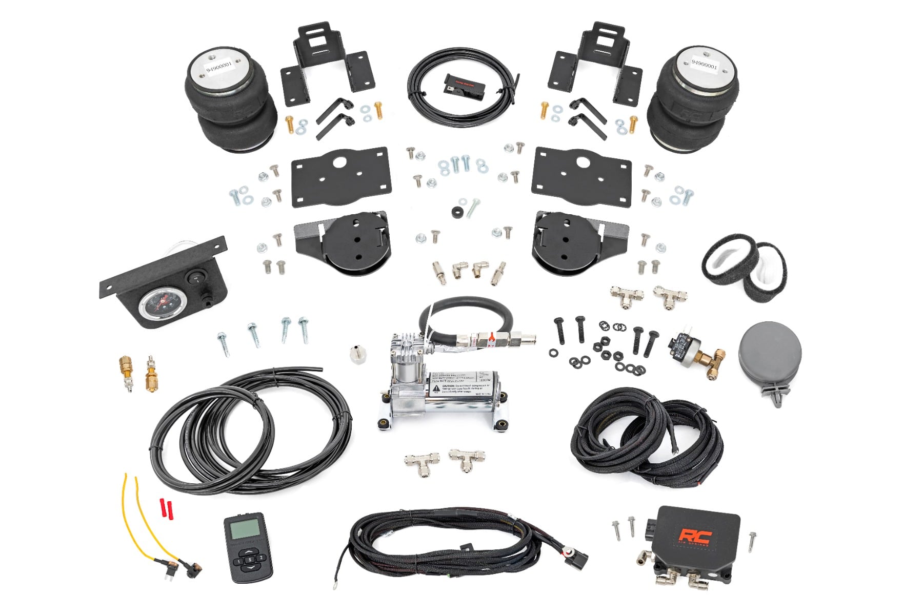 Air Spring Kit w/compressor Wireless Controller Ram 1500 4WD (2019-2026) Rough Country