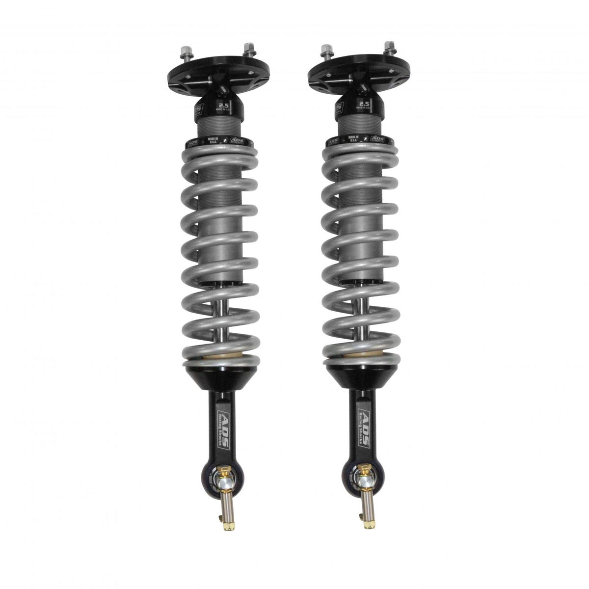 2014-2020 Ford F-150 Mesa 2.5 inch Coilovers Front 18 Inch Collapsed 23.09 Inch Extended ADS Shocks