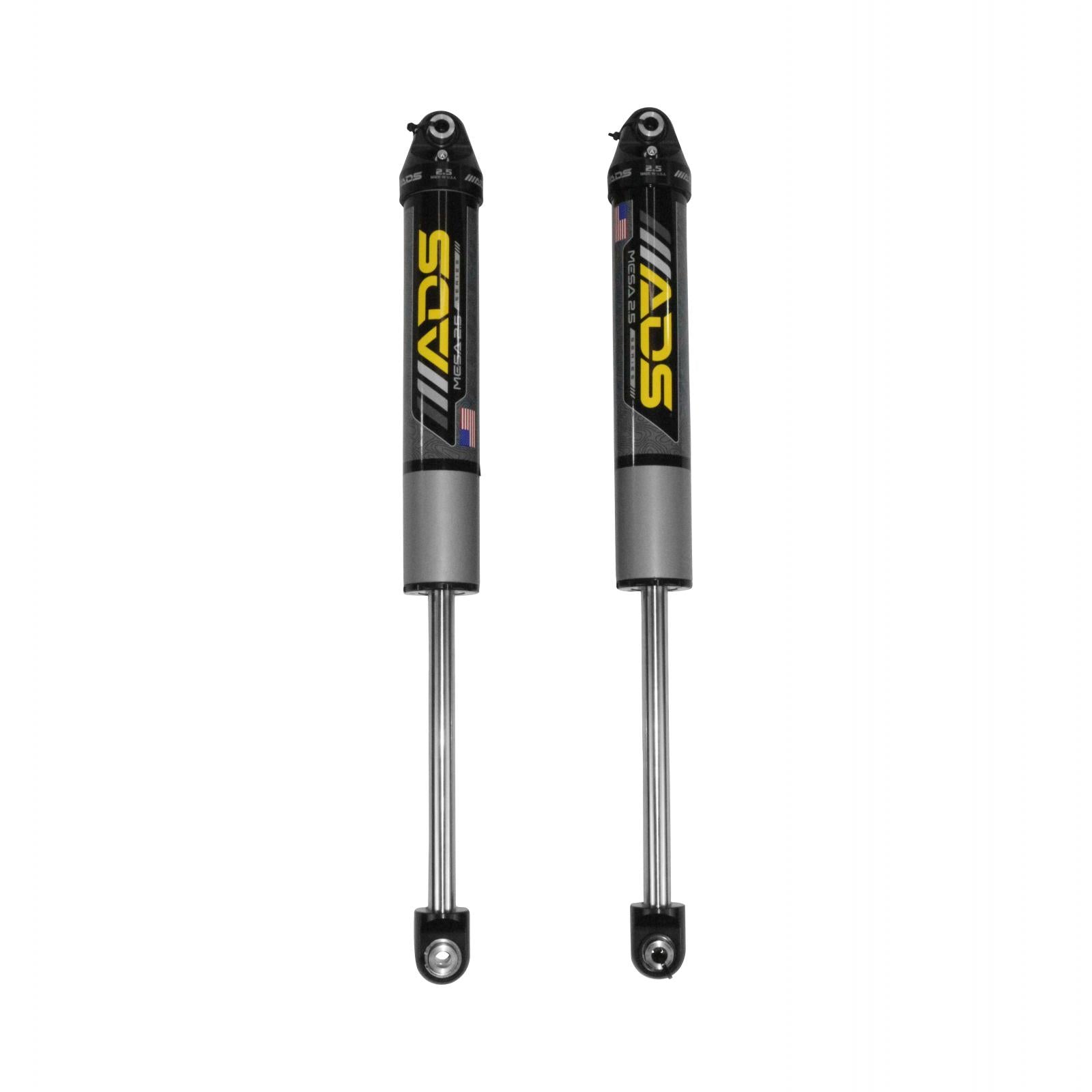 2005-2022 Ford F-250 Super Duty 2005-2022 Ford F-350 Super Duty Mesa 2.5 inch Shocks Rear 19.6 Inch Collapsed 28.6 Inch Extended ADS Shocks