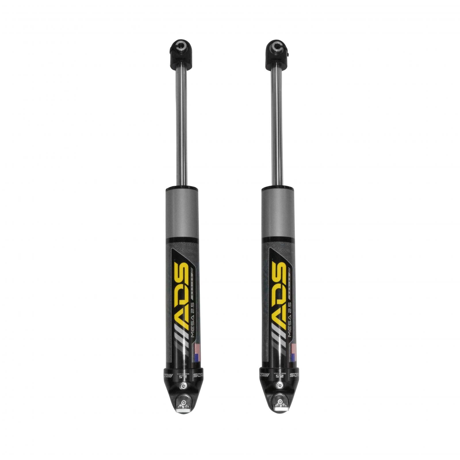 2018 Jeep Wrangler 2007-2017 Jeep Wrangler Mesa 2.5 inch Shocks Rear 15.21 Inch Collapsed 23.4 Inch Extended ADS Shocks