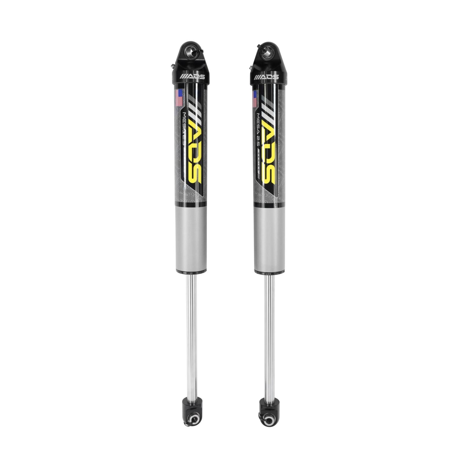 2005-2022 Ford F-250 Super Duty 2005-2022 Ford F-350 Super Duty Mesa 2.5 inch Shocks Rear 18.37 Inch Collapsed 29.87 Inch Extended ADS Shocks