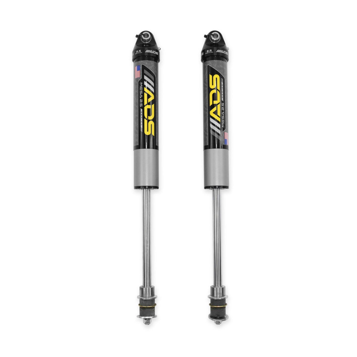 2014-2024 Ram 2500 Mesa 2.5 inch Shocks Rear 18.5 Inch Collapsed 28.5 Inch Extended ADS Shocks