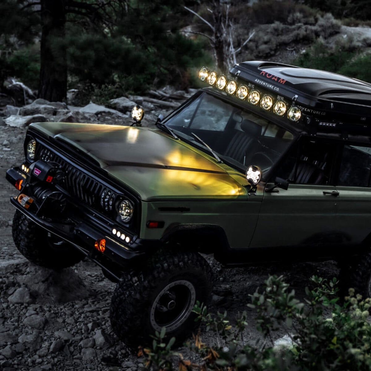 KC HiLiTES SLIMLITE LED 6IN SPOT 2LT SYS - 100