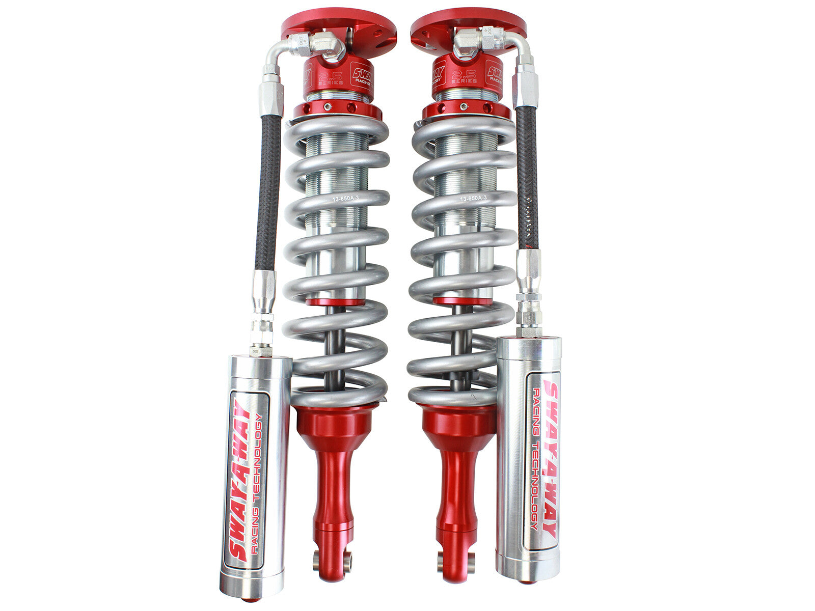 Sway-A-Way 2.5 Front Coilover Kit w/ Remote Reservoir Toyota Tacoma 05-23 aFe Power