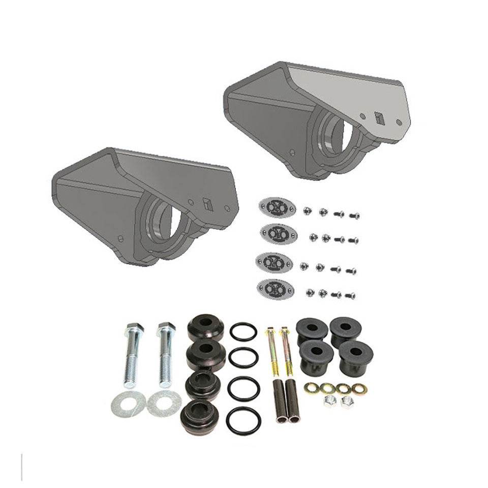 Weld-On Under Frame Traction Bar Mount