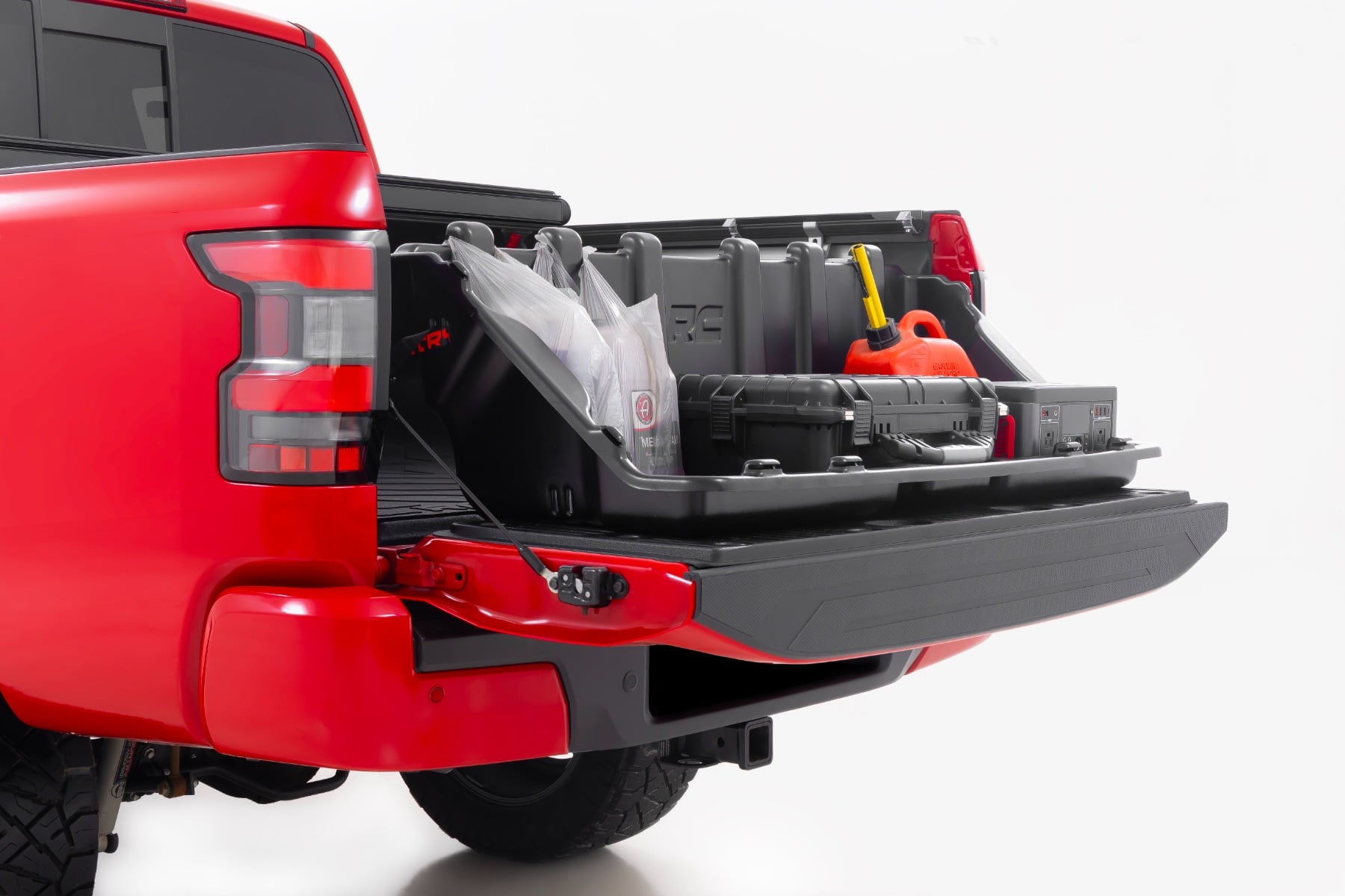 Truck Bed Cargo Storage Box Easy Access Mid Size 52.5 Inch Fits Mid-Sized Trucks Rough Country