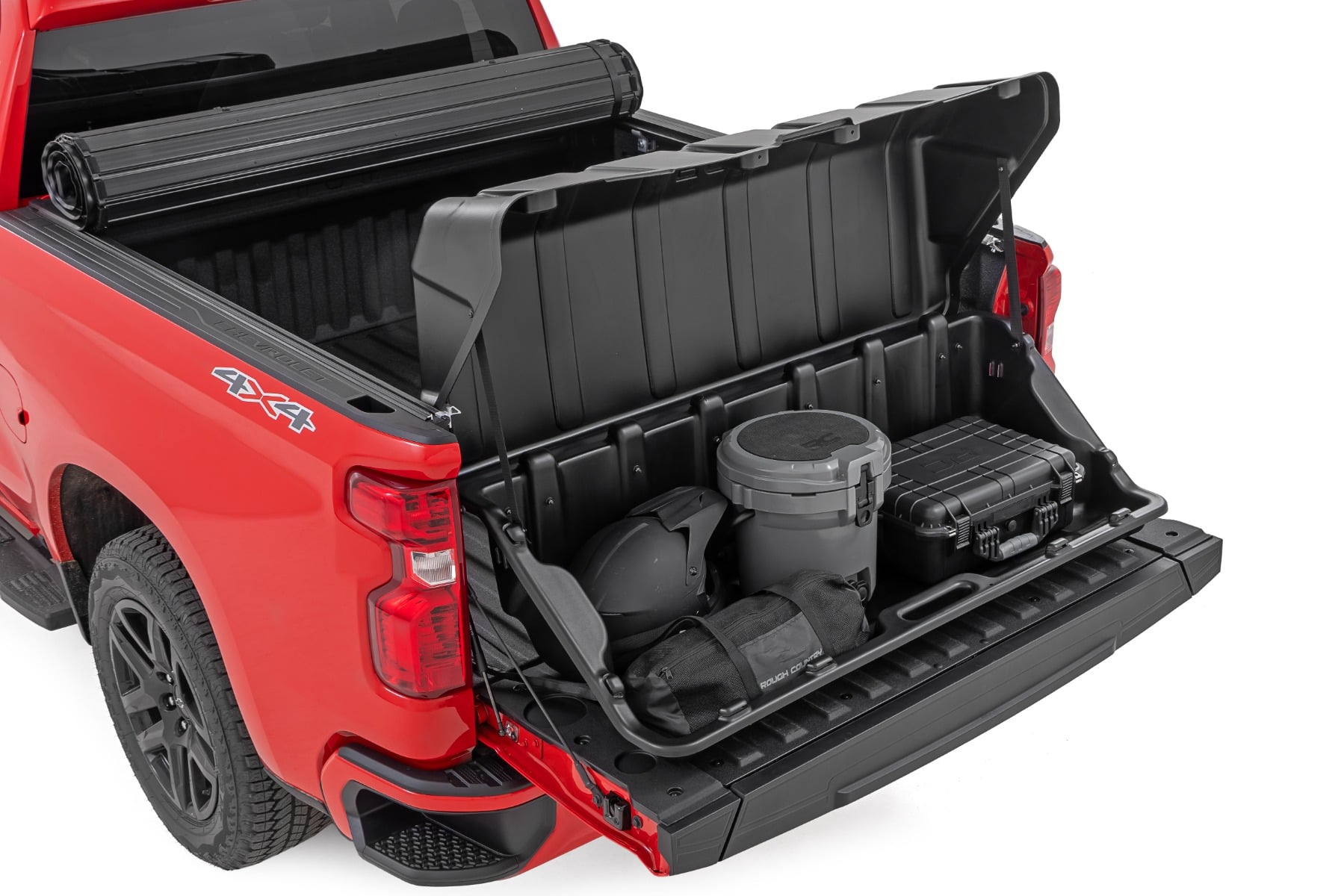 Truck Bed Cargo Storage Box Lid & Box Easy Access Full Size 56 Inch Rough Country