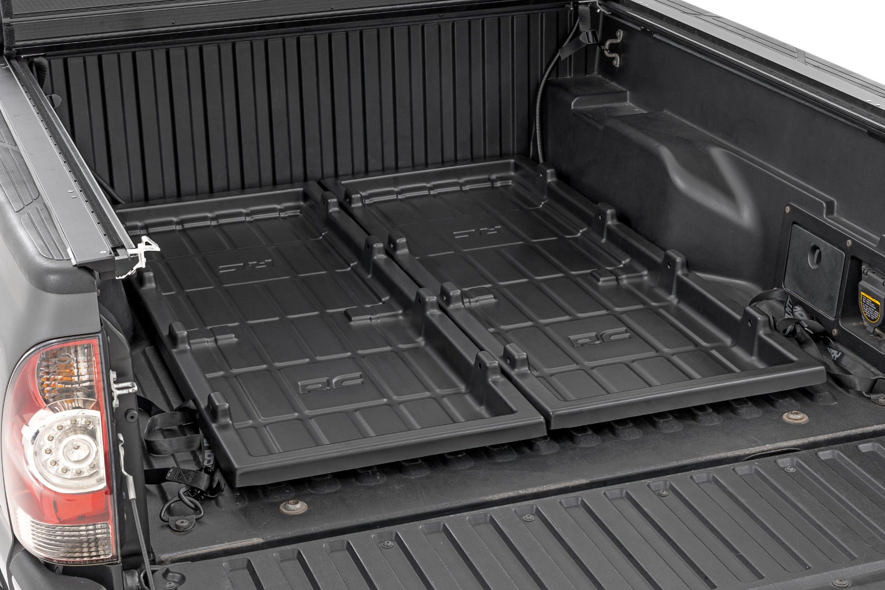 Truck Bed Cargo Storage Tray Mid-Size Bed Storage Tray Easy Access Rough Country
