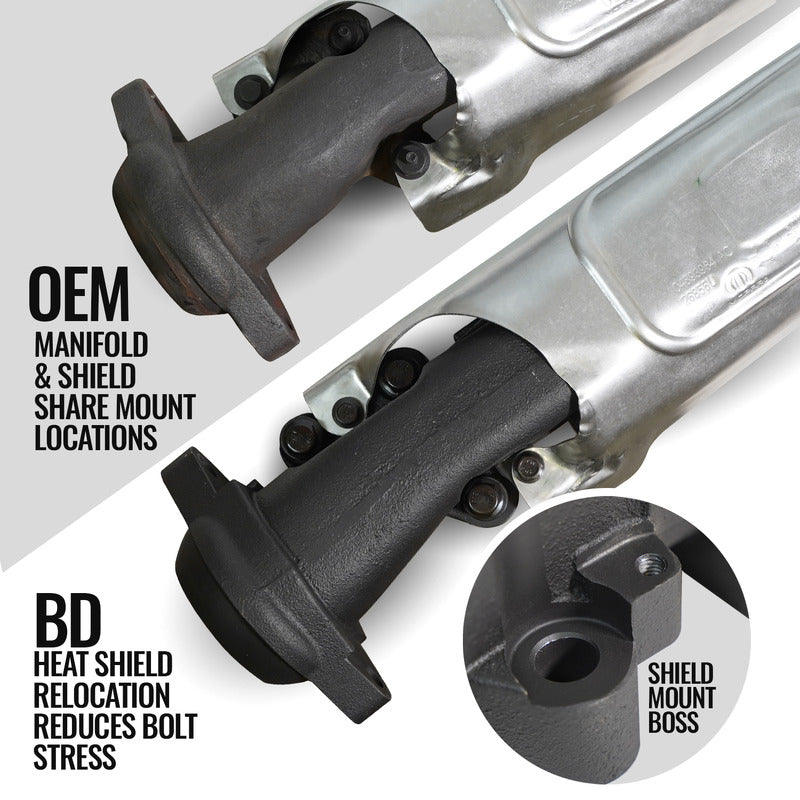 Exhaust Manifold Passenger Side 5.7L HEMI Dodge 1500-2500 2009-2010 / RAM 1500(Classic) 2011-2024 / RAM 2500-3500 2011-2018 BD Diesel
