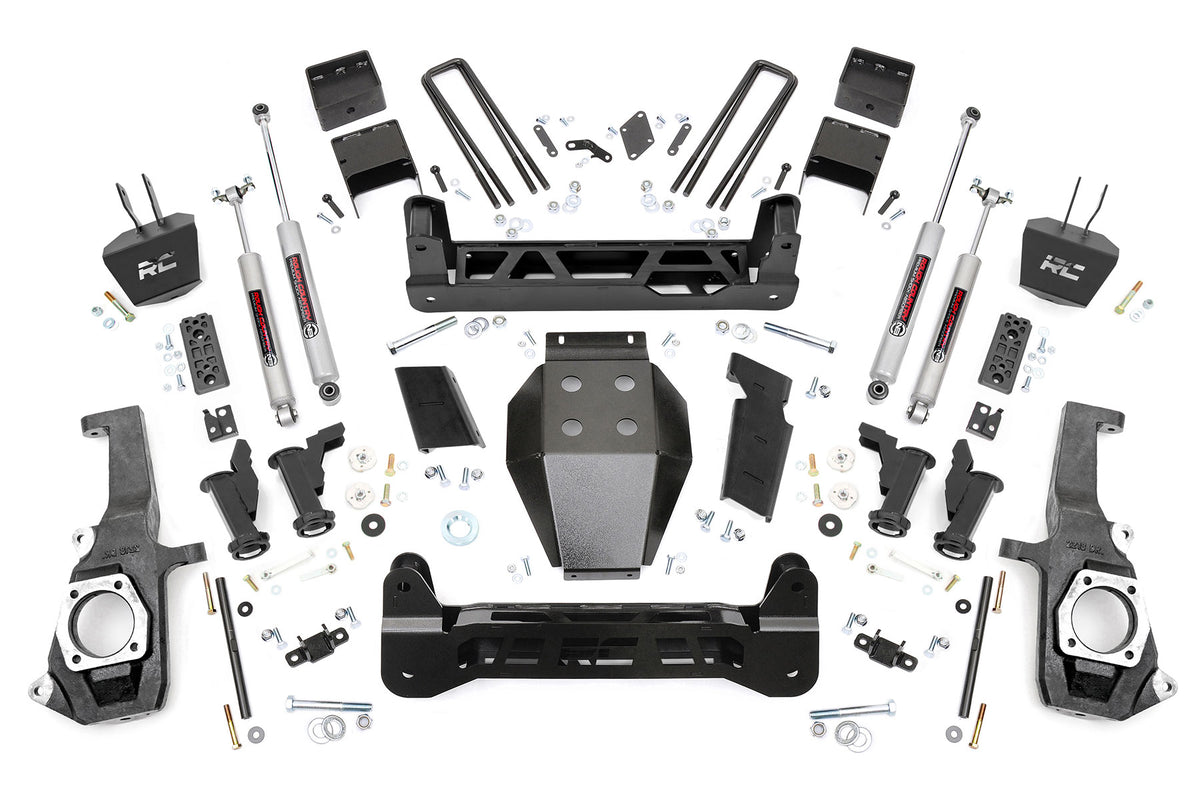 7.5 Inch Lift Kit Torsion Drop Silverado/Sierra 2500HD/3500HD (11-19) Rough Country
