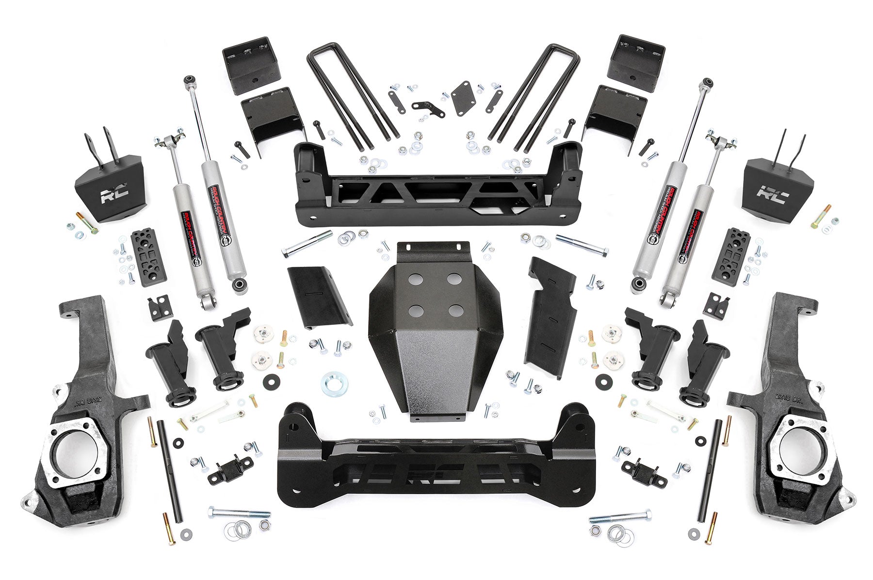 7.5 Inch Lift Kit Torsion Drop Silverado/Sierra 2500HD/3500HD (11-19) Rough Country