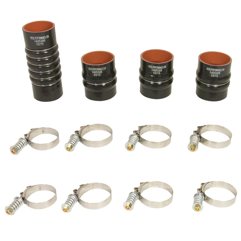 Intercooler Hose/Clamp Kit Dodge 2003-2007 5.9L Ram 2500/3500 BD Diesel