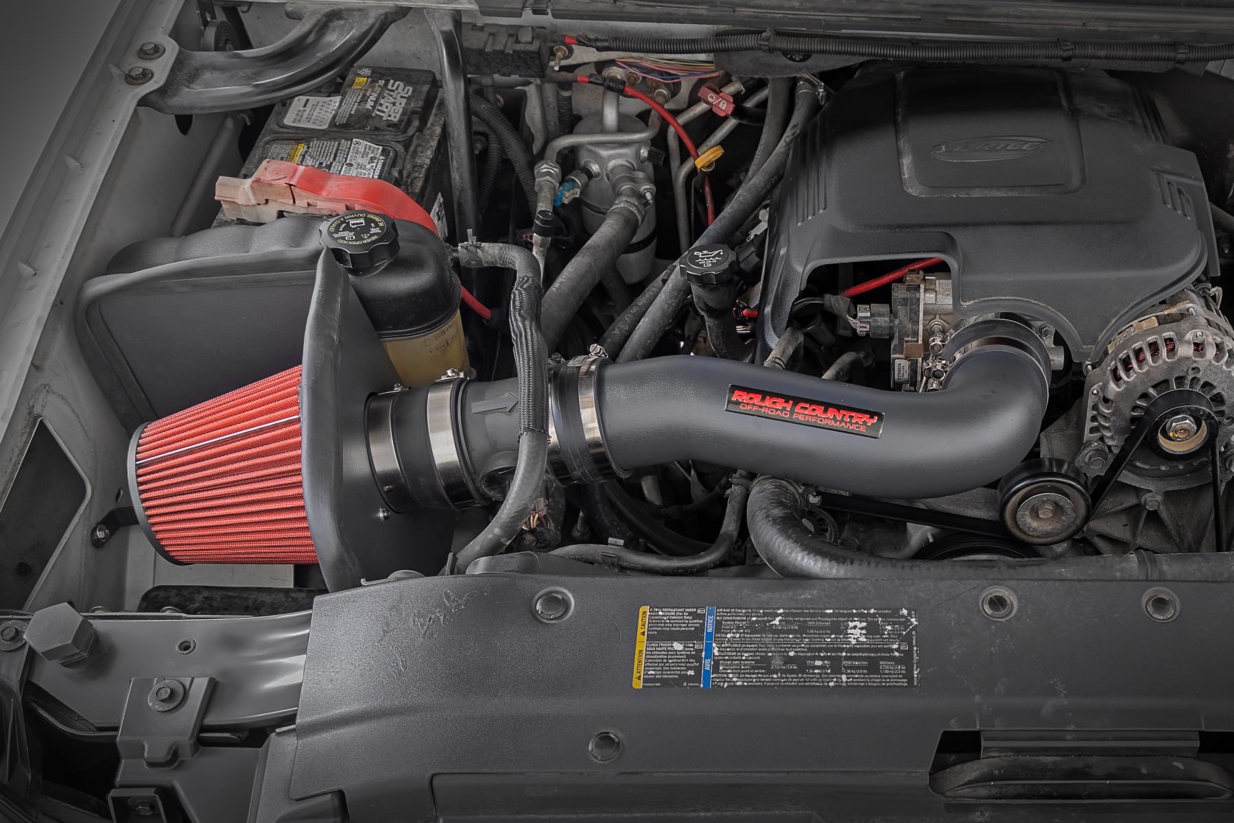 Cold Air Intake Kit 4.8L 5.3L 6.0L Chevy Silverado 1500 2WD/4WD (07-08) Rough Country