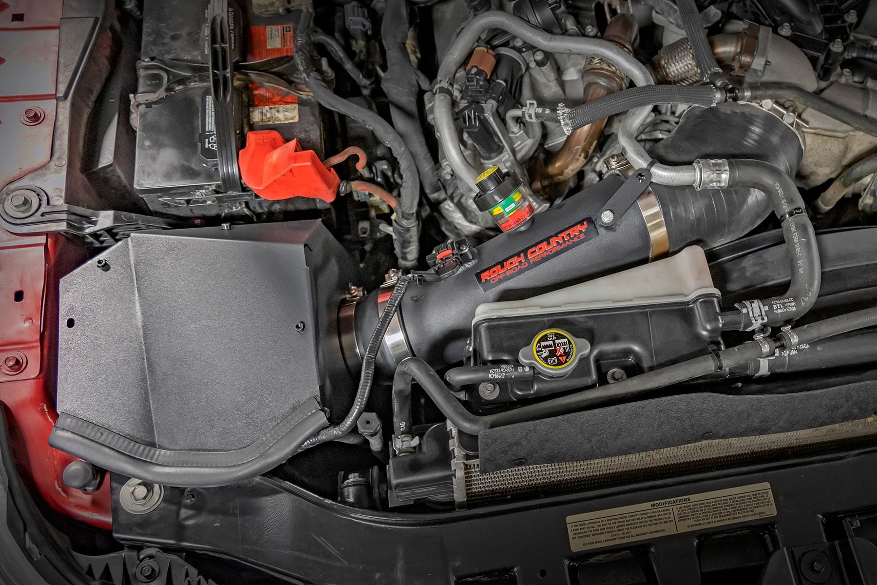 Cold Air Intake Kit 6.7L Ford F-250/F-350 Super Duty 4WD (2011-2016) Rough Country