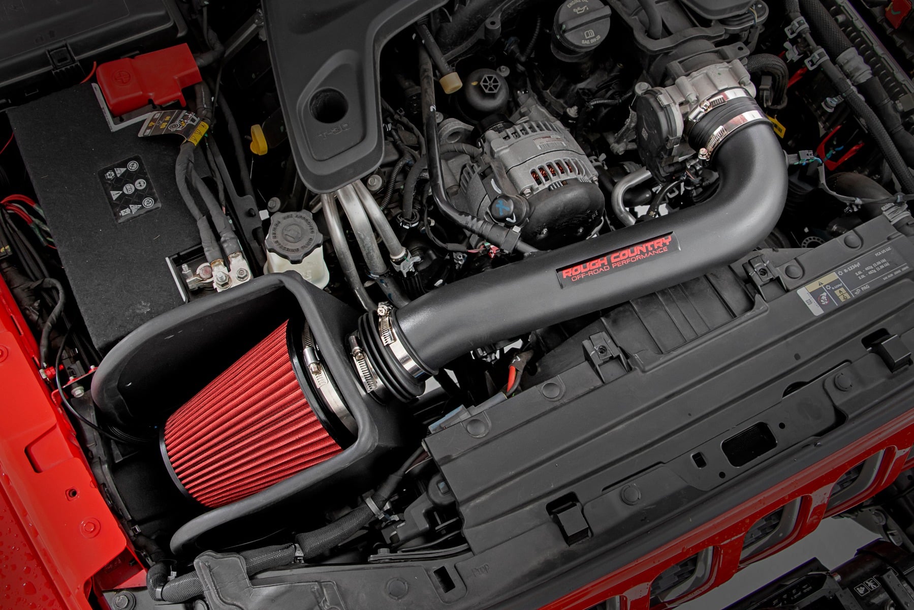 3.6L Cold Air Intake Kit Prefilter Jeep Gladiator JT/Wrangler JL (18-26) Rough Country