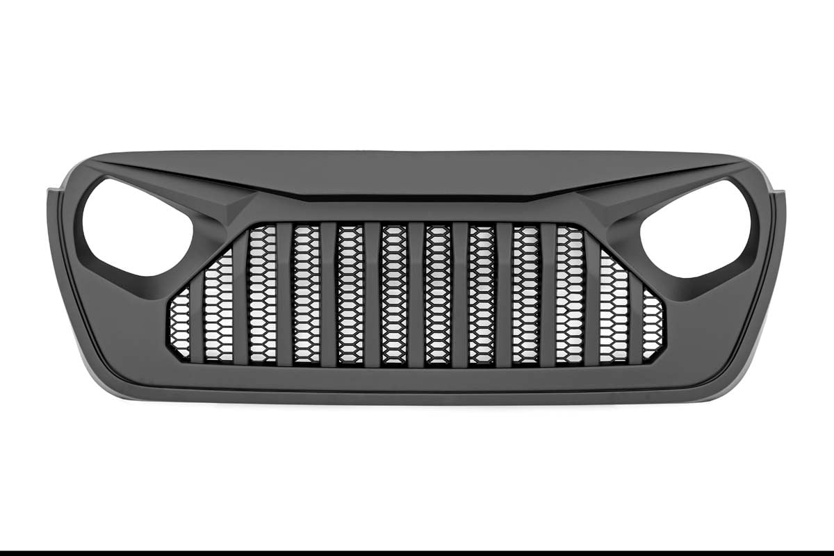 Replacement Grille Angry Eyes Jeep Gladiator JT/Wrangler JL 4WD (18-26) Rough Country