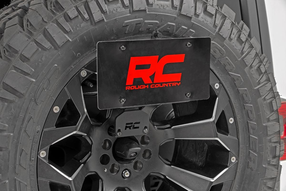 License Plate Relocation Bracket Jeep Wrangler JL (18-26)/Wrangler Unlimited (18-26) Rough Country
