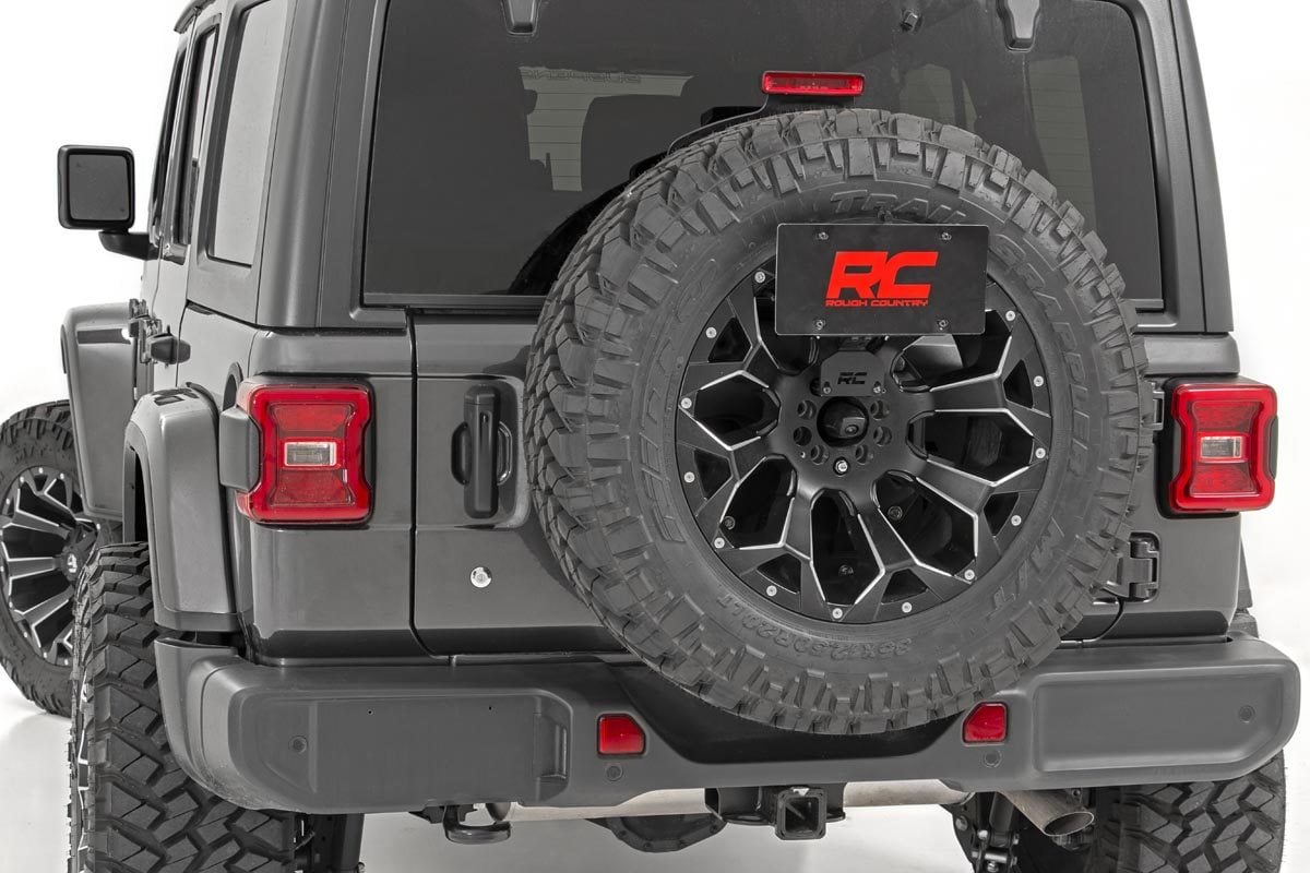 License Plate Relocation Bracket Jeep Wrangler JL (18-26)/Wrangler Unlimited (18-26) Rough Country