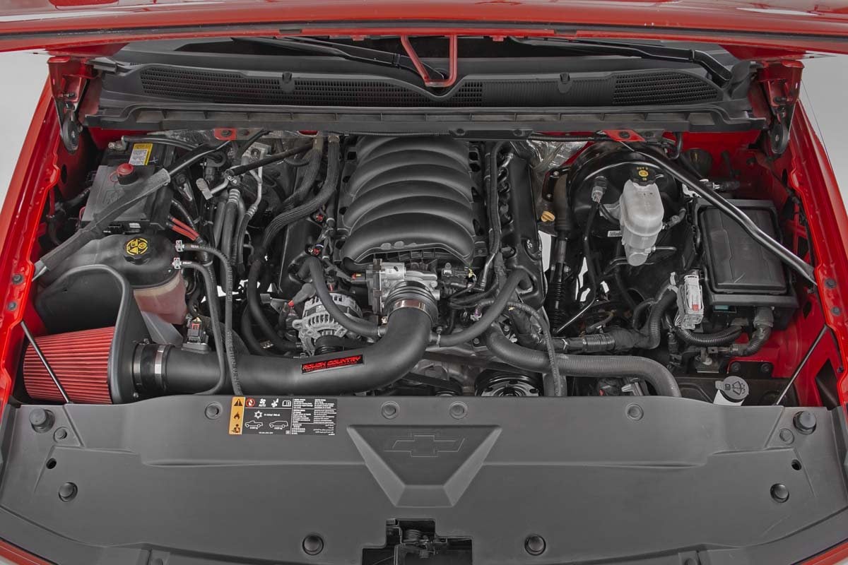 Cold Air Intake Kit 5.3L/6.2L Pre Filter Silverado/Sierra 1500 (14-18 & Classic) Rough Country
