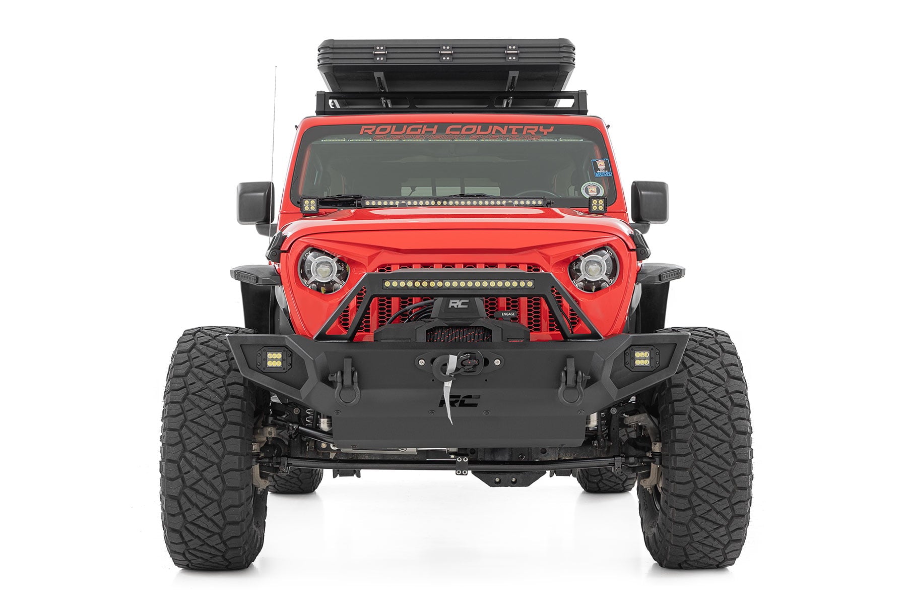 Front Winch Bumper Jeep Gladiator JT/Wrangler JK & JL/Wrangler Unlimited Rough Country
